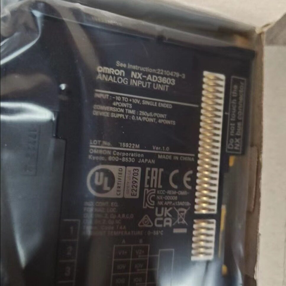 欧姆龙OMRON NX-AD3603模拟量输入模块