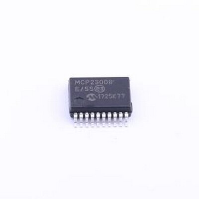 MCP23008-E/SS I/O扩展器 8位I/O扩展器带串行接口 SSOP-20-208mi