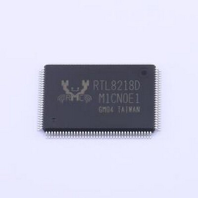 RTL8218D-CG 以太网收发器 集成八端口10/100/1000M以太网收发器