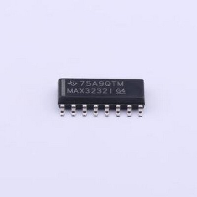 MAX3232ID RS232芯片 MAX3232 3V至5.5V多通道RS-232线驱动器/接