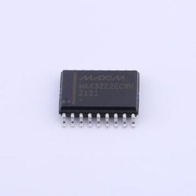 MAX3222ECWN+T RS232芯片 ±15kV ESD保护、电流低至10nA、3.0V至