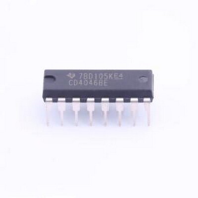 CD4046BE 时钟发生器/频率合成器/PLL CD4046BE PDIP-16
