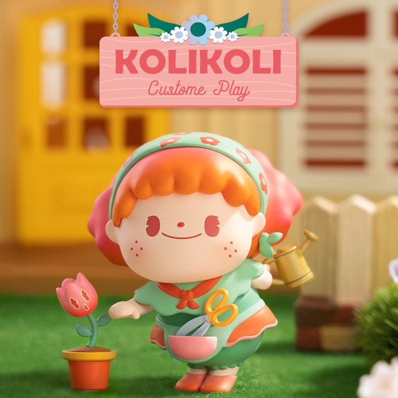 正版名创优品KoliKoli变装手办