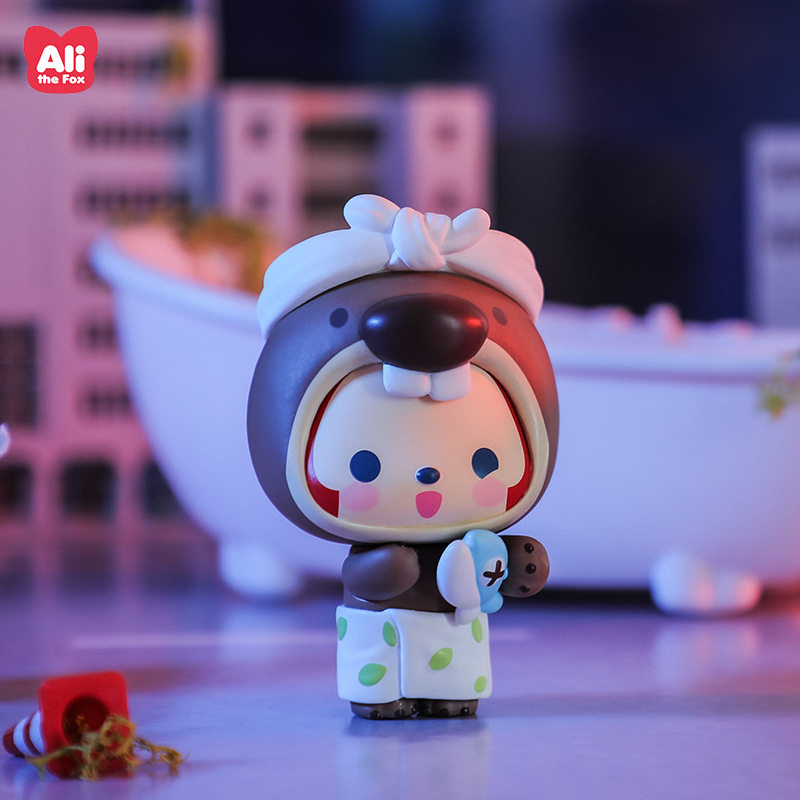 正版阿狸动物暴走系列潮玩盲盒手办摆件可爱周边精致玩具男生礼物