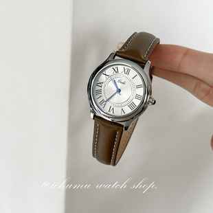 初目iChumu手表女简约气质女士女款高级感大表盘职场通勤2025新款