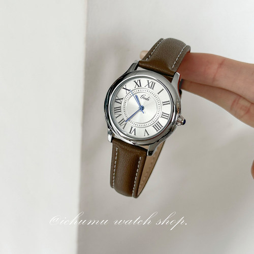 歌迪简约高级大表盘职场手表女