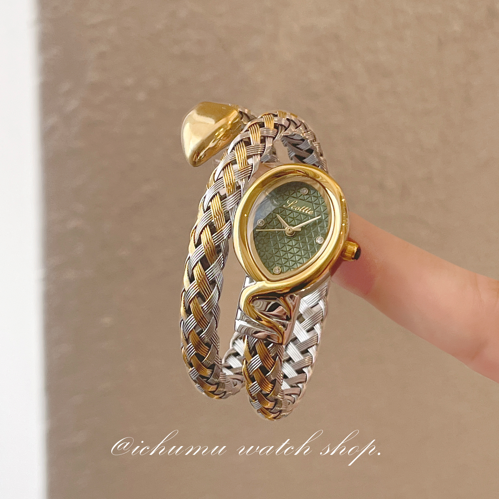 初目iChumu蛇年蛇形首饰轻奢手表