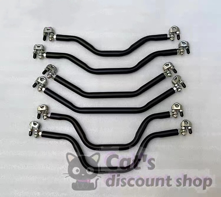 适用标致姜戈150儿童扶手前平衡横杆摩托车改装扩展支架 环保喷塑