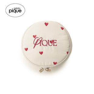 旅行系列碎花圆形拉链化妆包PWGB252537 新品 gelato pique25夏季