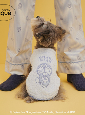 gelato pique26春夏新品猫狗衣服半边绒哆啦A梦宠物服PAGG261570