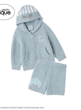 gelato pique25秋冬新品儿童睡衣套装勇者斗恶龙史莱姆PKNT255416