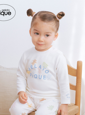 gelato pique25春夏新品婴儿睡衣动物玩偶长袖T恤居家PBCT251456