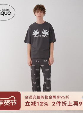 gelato pique春夏男女同款睡裤艺术家合作款长裤PHCP241975