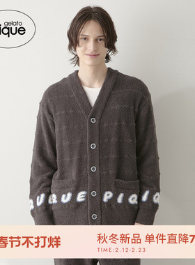 gelato pique25秋冬新品男女同款睡衣万圣节条纹开衫PHNT254959