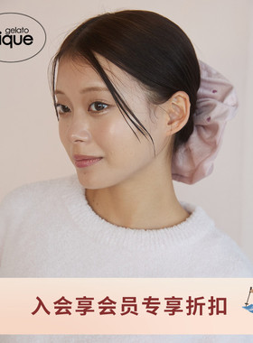 gelato pique25秋冬新品女大肠发圈爱心绒面发饰甜美PWGA255638