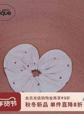 gelato pique25秋冬新品爱心印花女发圈甜美头饰PWGA254701