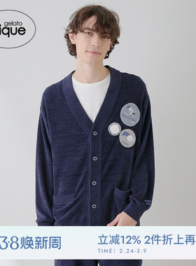 gelato pique春夏男女同款睡衣艺术家联名开衫PHNT251934