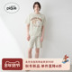 pique25秋冬新品 男女同款 睡裤 gelato 睡眠猫系带短裤 PMNP254950