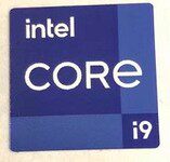 新款英特尔Intel CPU11代core酷睿i5i7i9标签笔记本台式电脑贴纸