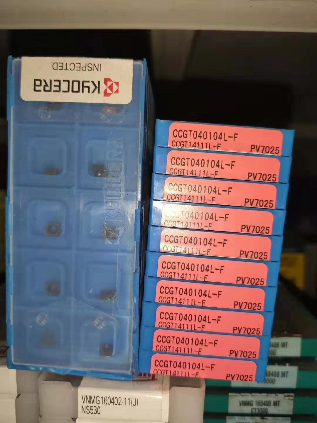 CCGT040104L-F PV7025 京瓷/数控刀片/数控刀具/正品图片