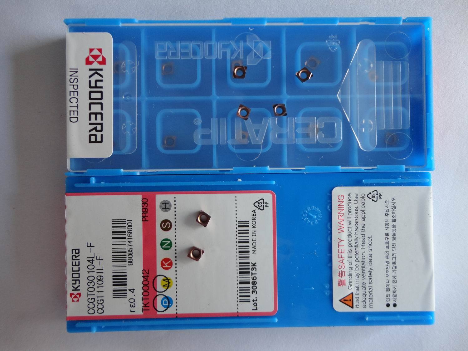 CCGT040102L-F PR930京瓷/数控刀片/数控刀具/正品