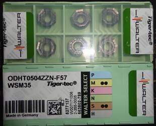 ODHT0504ZZN-F57 WSM35/德国瓦尔特/数控刀片/八角铣刀片/