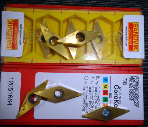 VBGW160404T01020F 7525/7015 160408氮化硼刀具CBN/涂层山特维克