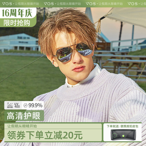 威古氏偏光墨镜飞行员眼镜