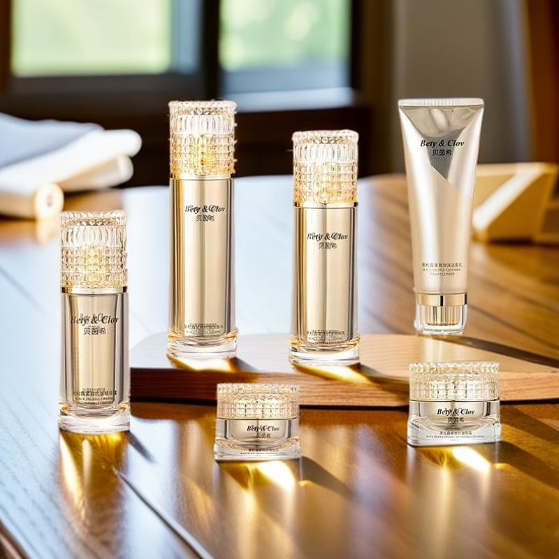 贝茵希黑松露紧致抗皱护肤品套盒洁面乳水乳精华露面霜眼霜保湿女