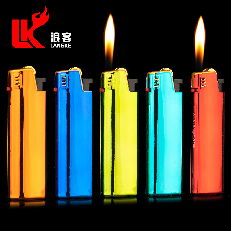 浪客金属壳老式打火机