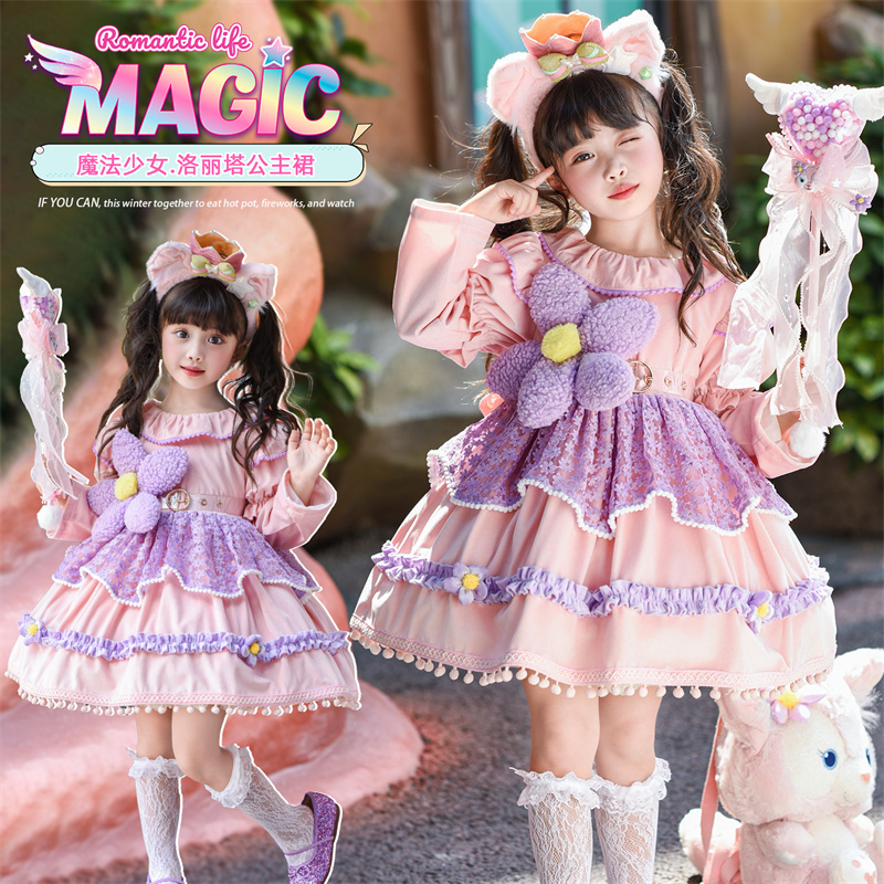 琳娜贝尔女童洛丽塔公主裙