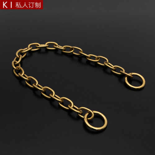 老花复古软盒子方包装饰链条