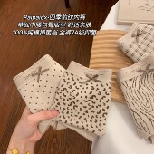 磨毛内裤 7a级抗菌纯棉全棉裆女士小仙女三角裤 女生2026新款 女款