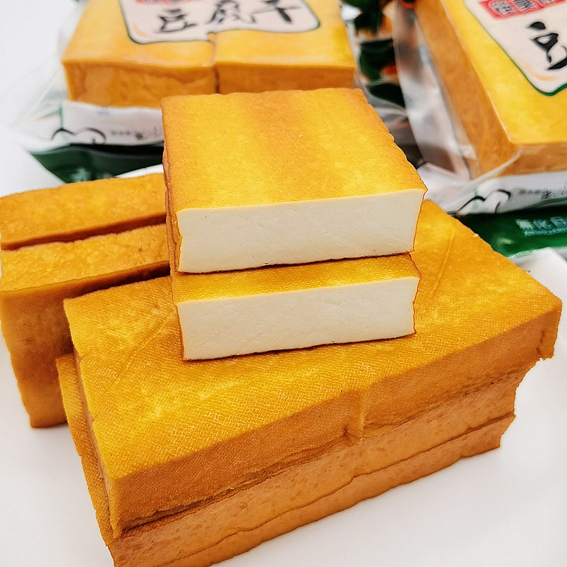 筷莫停农家风味纯手工柴火烟熏香干豆腐干5片装