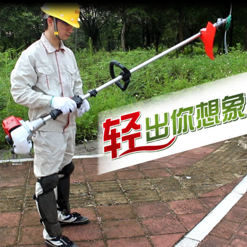 锐尔1E34F经济款割草机小型家用汽油机二冲程背负式多功能除草机 - 封面