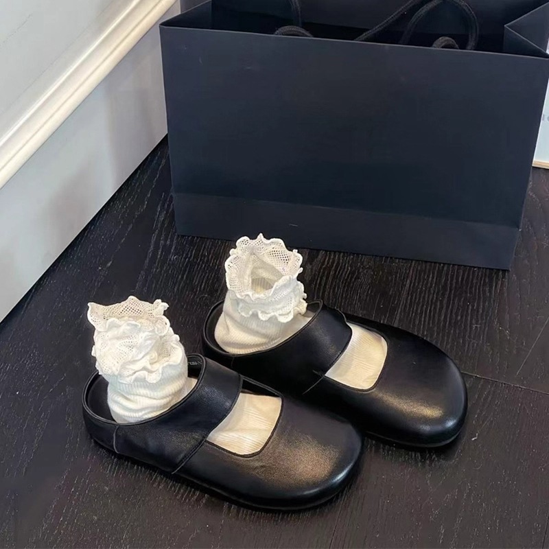 今年流行特惠厚底包头半拖鞋女外穿单鞋2025穆勒鞋简约休闲凉
