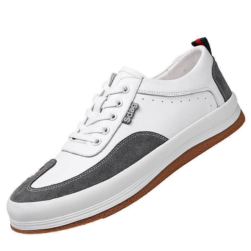 今年流行特惠潮流时尚百搭秋季新款鞋厚底平底板鞋青春时尚男鞋