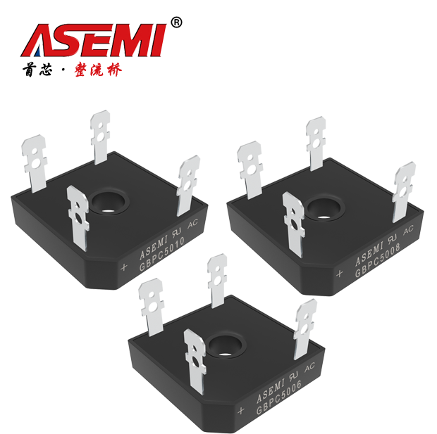 GBPC5010 ASEMI整流桥GBPC5006/5008 GPP芯片  GBPC5010