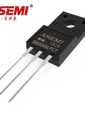SB3045LFCT 超低VF值肖特基二极管 原装ASEMI 30A 45V