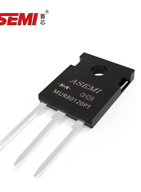 MUR80120PT高压快恢复二极管 ASEMI首芯 80A 1200V TO-247/3P封装