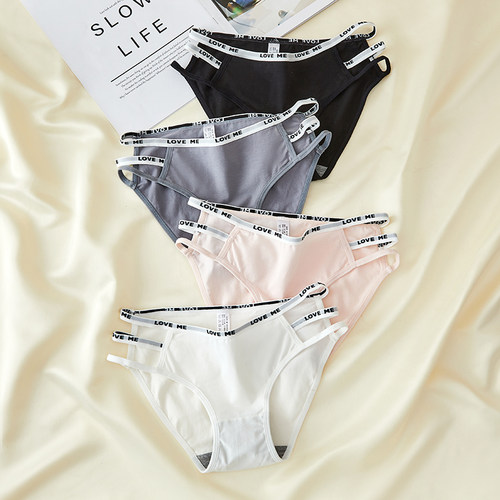 4条装石墨烯抗菌少女短裤