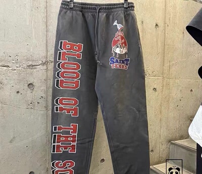 SAINT Mxxxxxx × DENIMTEARS DT SWT PNT 联名 休闲卫裤长裤