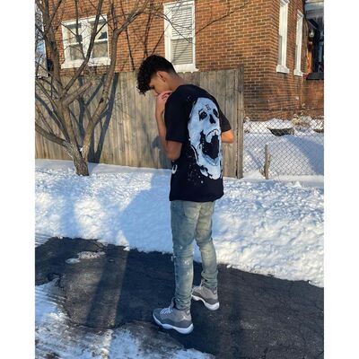 Revenge Snowfall ‘Black’T-Shirt 26新款雪堆创意Logo短袖T恤