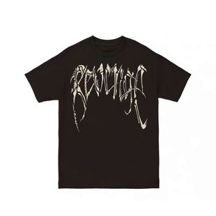 Revenge Black Bones XXXTENTACION反光骷髅骨头短袖 男女圆领T恤