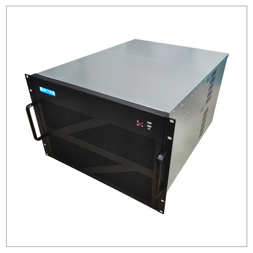 多显卡位AI算力机箱带温控屏