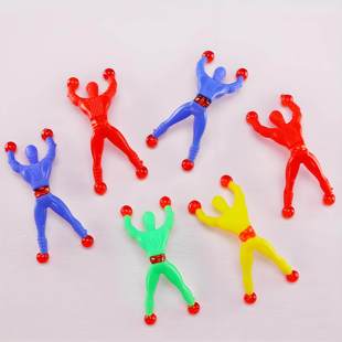 爬墙蜘蛛人玩具解压神器粘粘手掌儿童男孩创意粘性蜘蛛侠粘墙小人