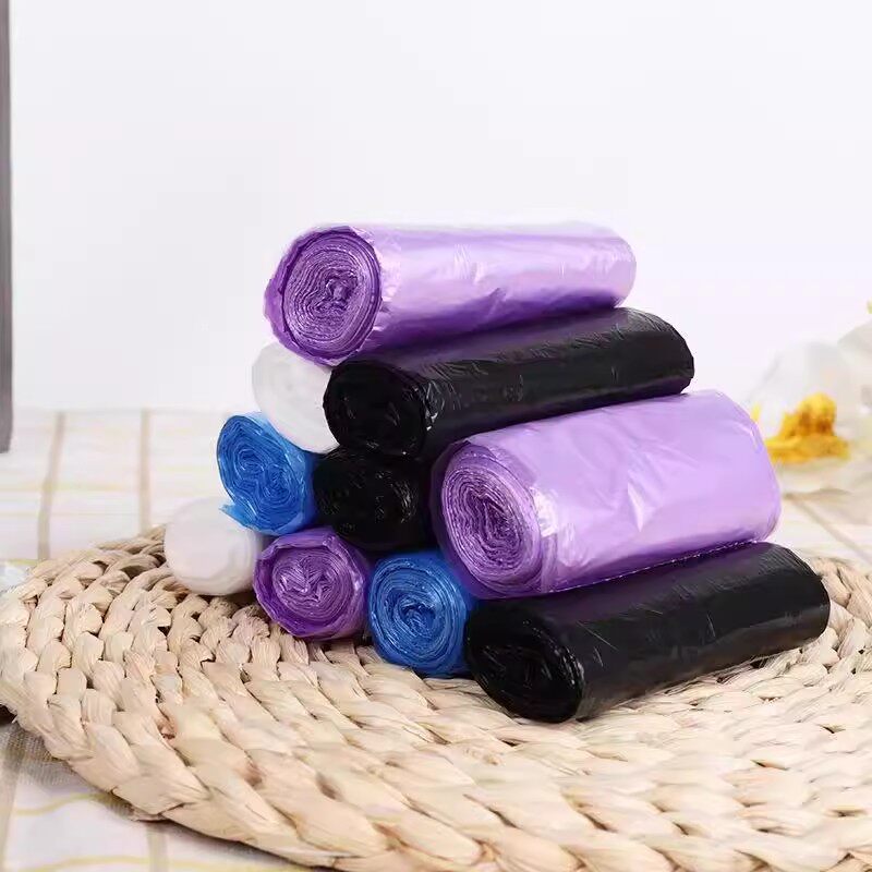 小号桌面垃圾袋彩色家用办公室一次性拉圾袋垃圾桶塑料袋袋装