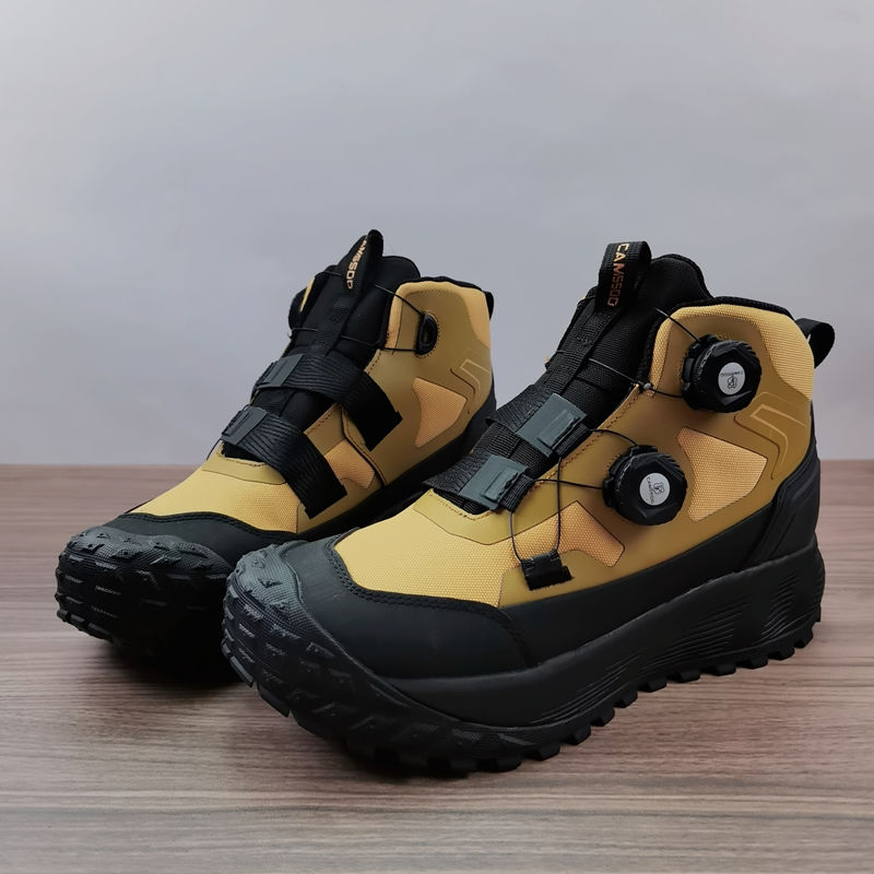 冬季加绒加厚保暖雪地靴美骆世家户外全地形减震防滑徒步登山鞋男