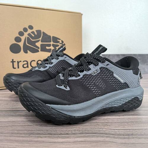 traceable大脚Y网面透气越野跑鞋男轻便减震防滑户外徒步登山鞋夏