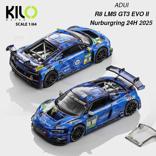 【闪闪现货】kilo 奥迪R8 1号 16号